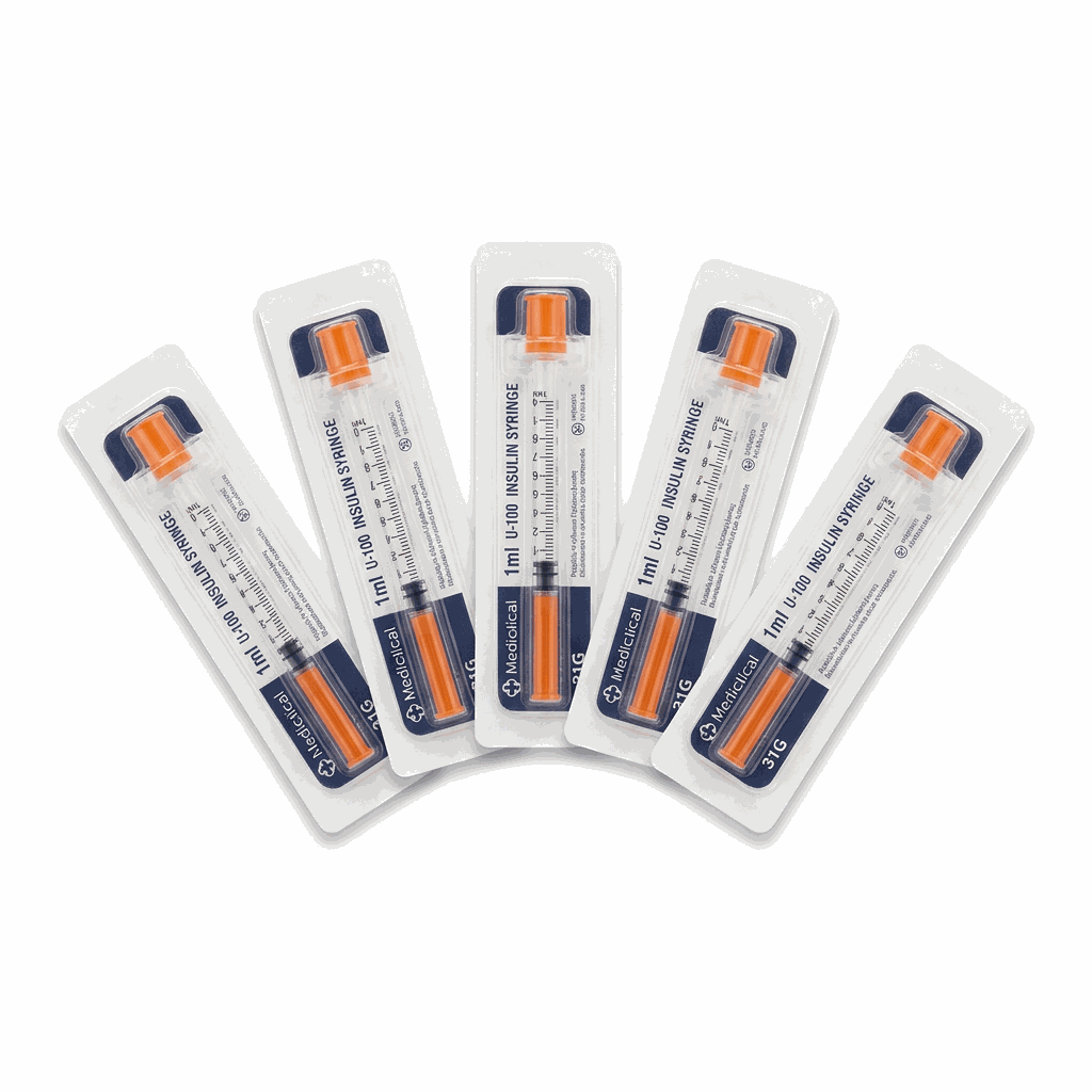 Insulinsprutor (5st) 31G 31G vial — Pepixfi